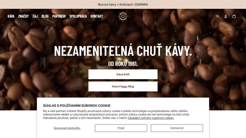 website_00452 Káva KRIFI