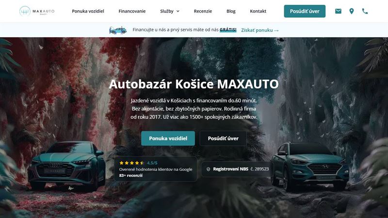 website_00481 MaxAuto s.r.o.