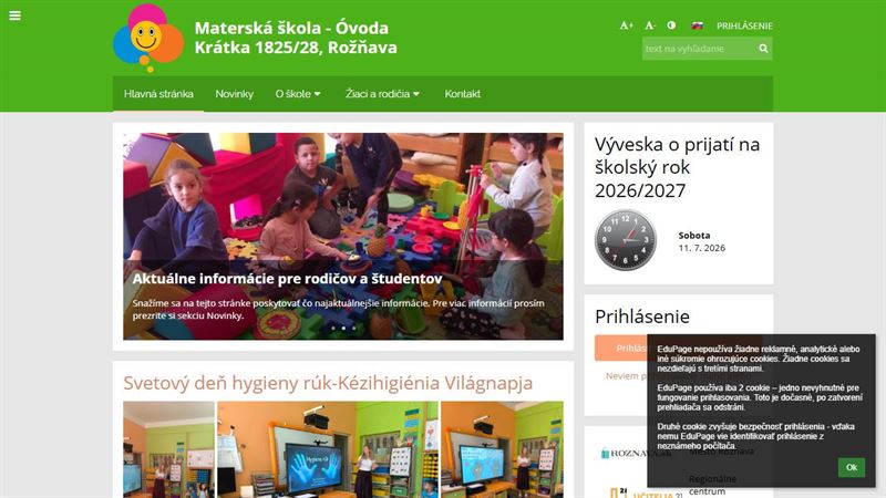 Materská škola - Óvoda