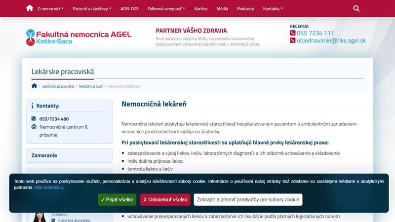 website_00530 Nemocničná lekáreň