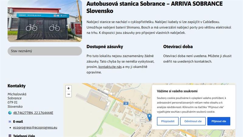 Autobusová stanica Sobrance - ARRIVA SOBRANCE Slovensko