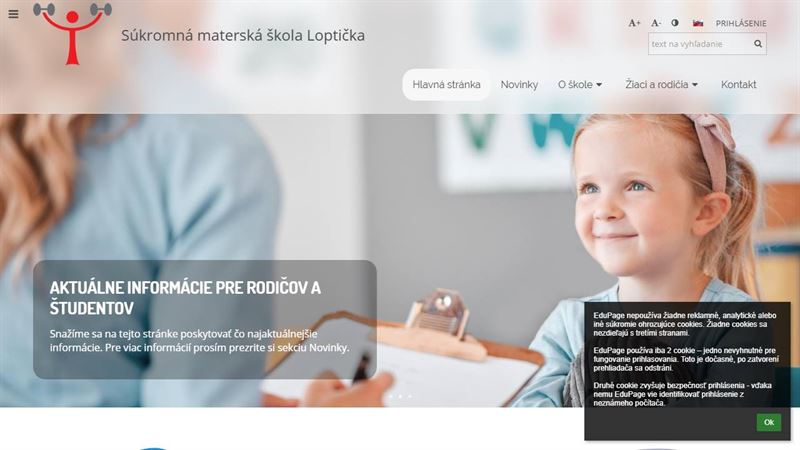 Športová materská škola Loptička