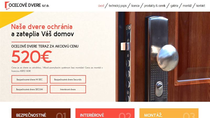 Oceľové dvere