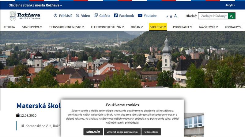 website_01675 Materská škola s VJM