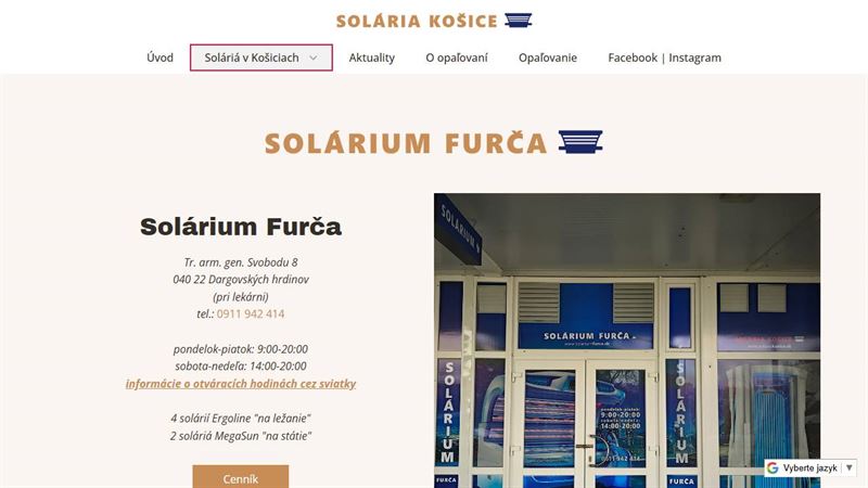 Solárium Furča