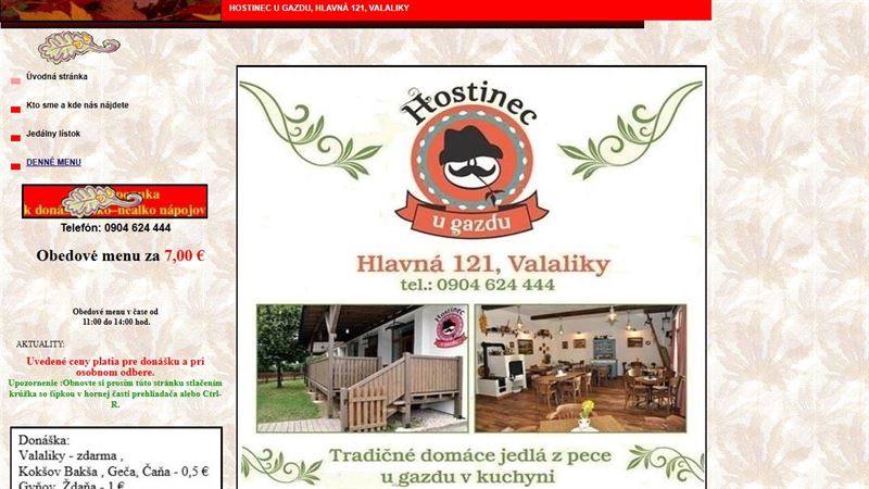 website_01848 Hostinec U Gazdu