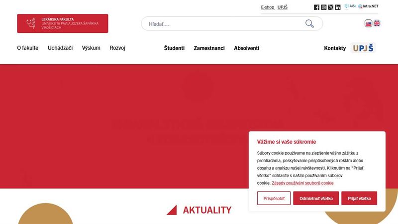Lekárska fakulta UPJŠ