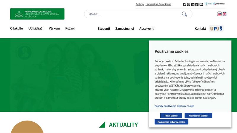 website_01868 Prírodovedecká fakulta