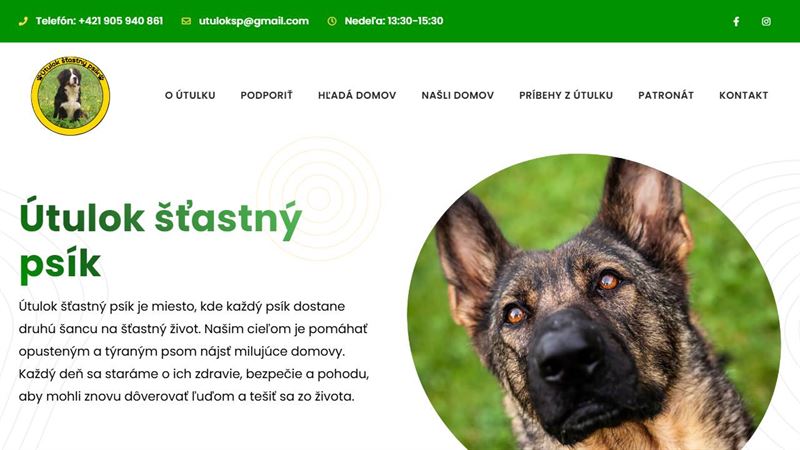 website_01871 Šťastný psík