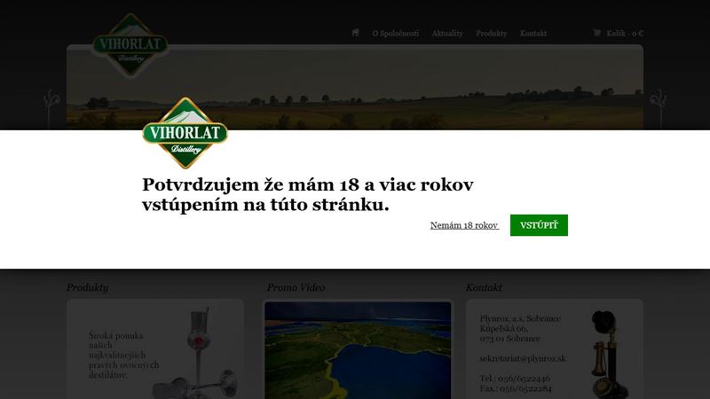 Vihorlat Distillery