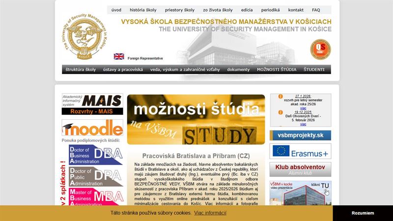 website_01912 Vysoká škola bezpečnostného manažérstva