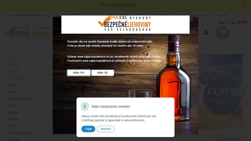 Bezpečné liehoviny