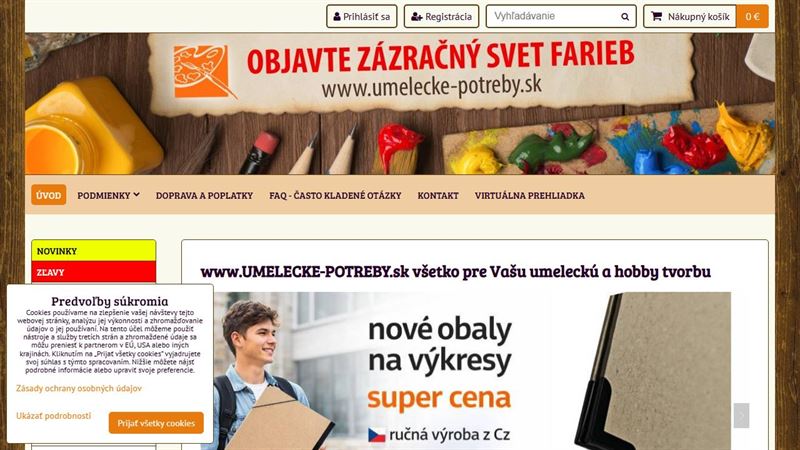 Umelecké potreby