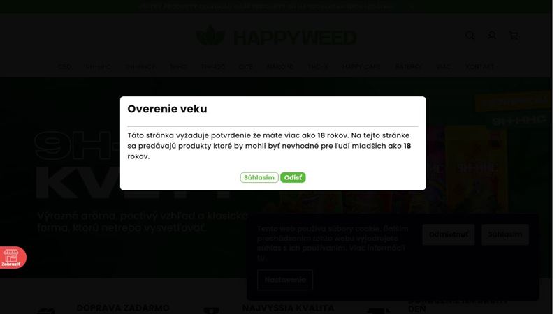 HappyWeed / Konopné produkty