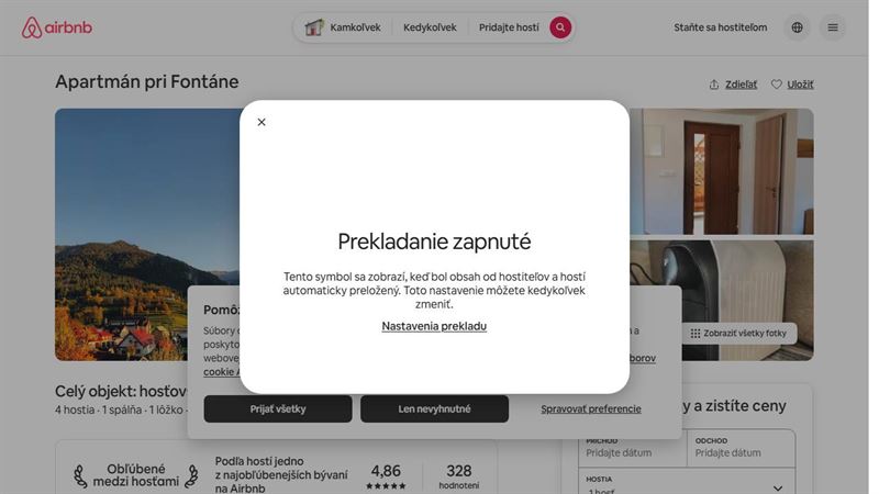 Apartmán pri Fontáne