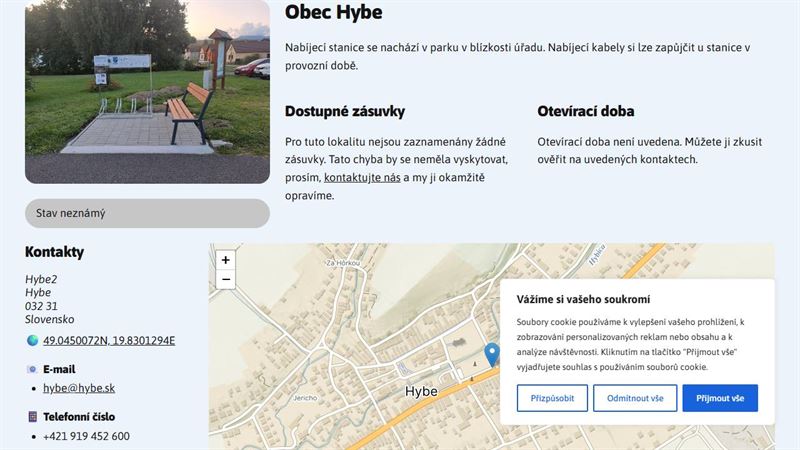 Obec Hybe