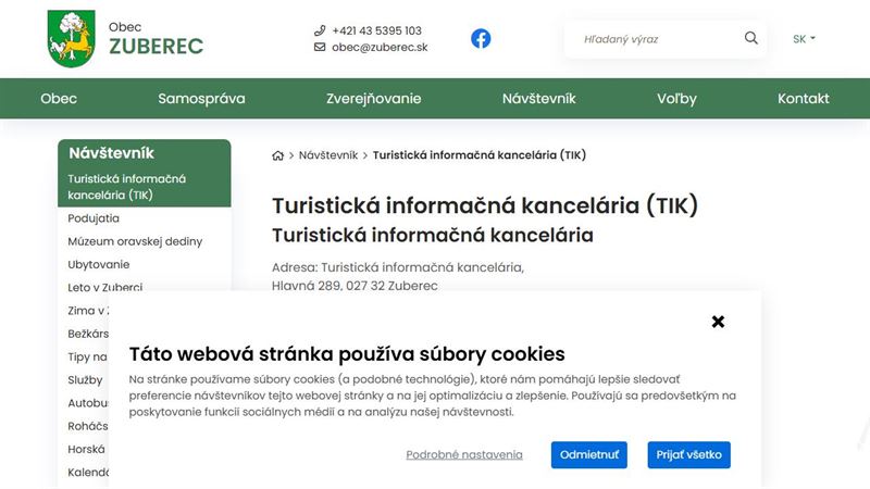 Turistická informačná kancelária Zuberec