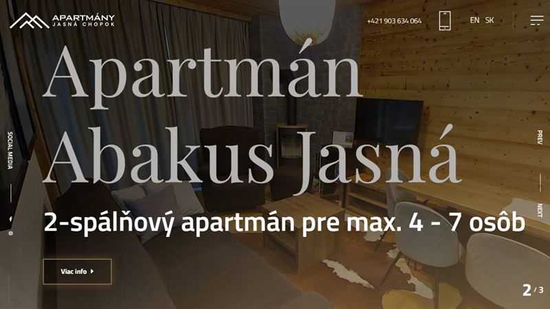 Apartment Alfa 41.2 Jasná