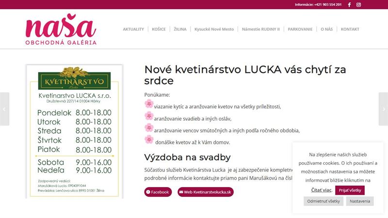 Kvetinárstvo Lucka