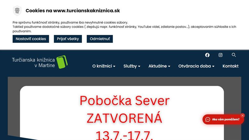 za_node_1735737389 Turčianska knižnica v Martine