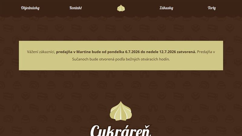 Cukráreň Sučany