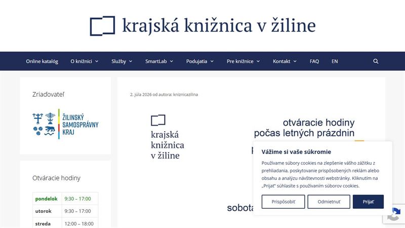 Krajská knižnica v Žiline