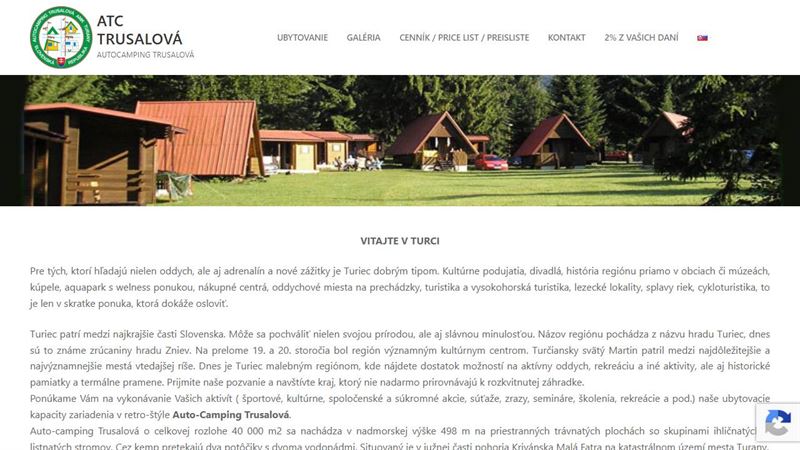 Autocamping Trusalova