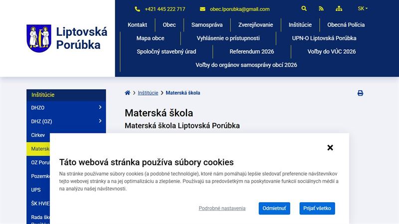 za_node_4162763804 Materská škola Liptovská Porúbka