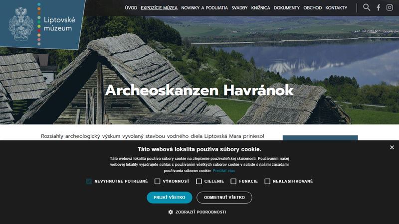 Archeoskanzen Havránok