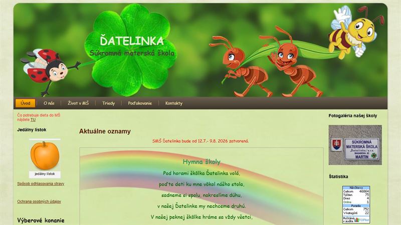 Súkromná MŠ "Ďatelinka"