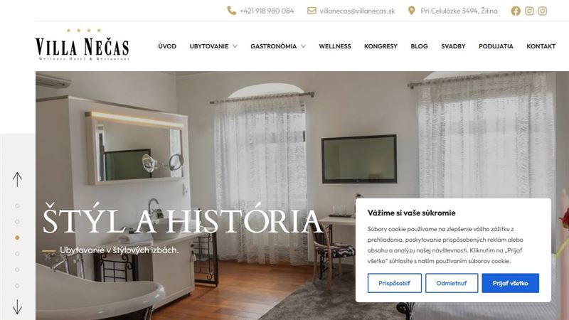 Villa Nečas