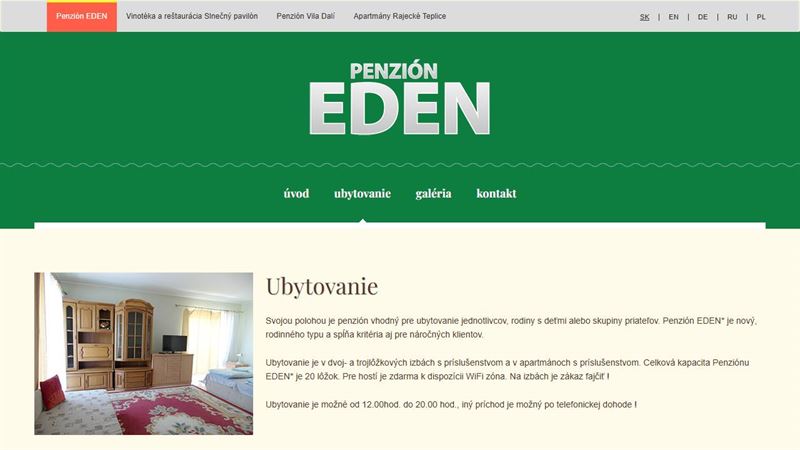 Penzión Eden