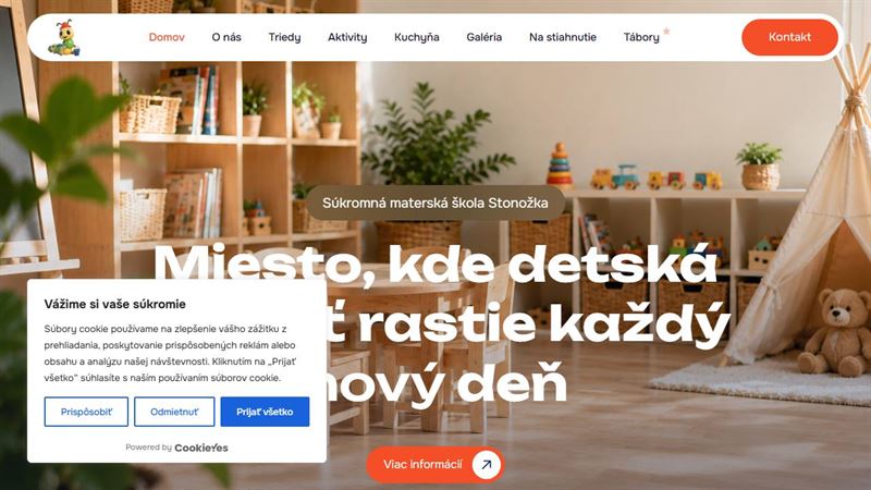 Súkromná Materská Škola Stonožka