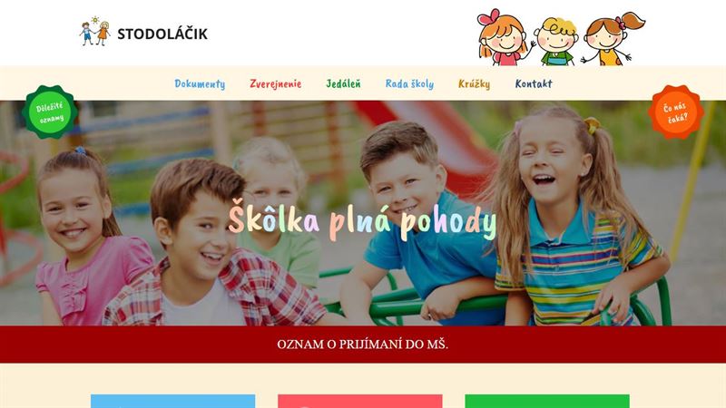 Materská škola Stodoláčik