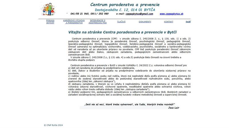 Centrum pedagogicko-psychologického poradenstva a prevencie