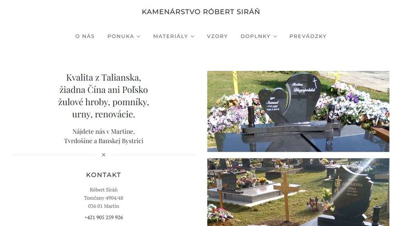 Kamenárstvo Siváň