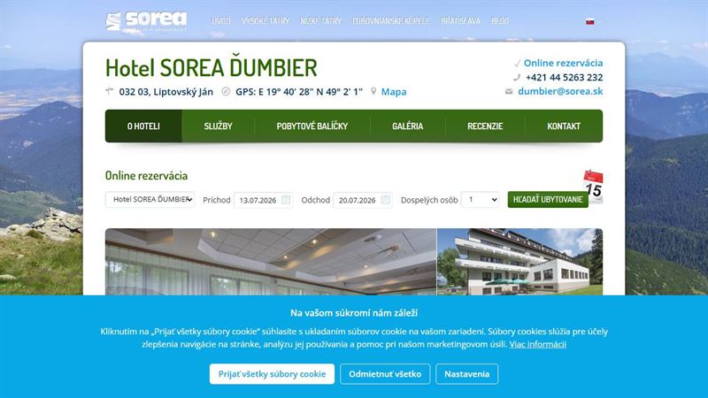 Hotel SOREA Ďumbier