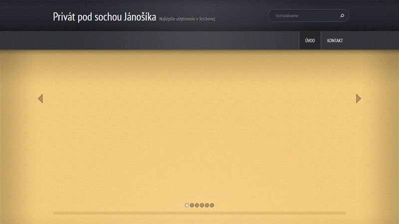 Chata Pod sochou Jánošíka