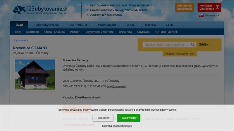 Drevenica Čičmany