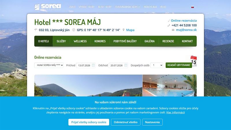 Hotel SOREA Máj