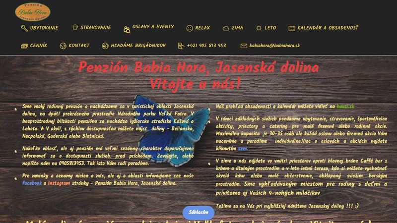 Penzión Babia Hora Jasenská dolina