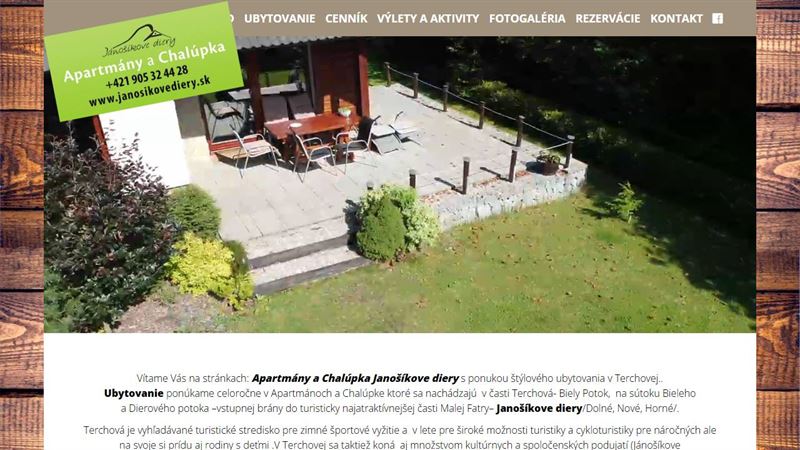 Apartmány Jánošíkove diery