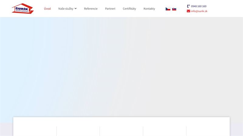 STAVEBNÁ SPOLOČNOST ŠURÍK s. r. o.