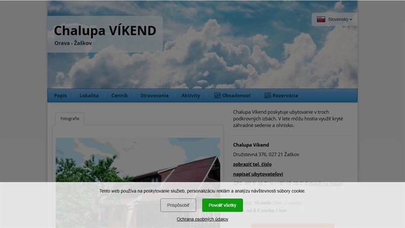 Chalupa Víkend