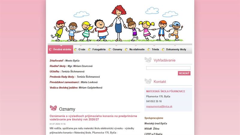 Materská škola Pšurnovice